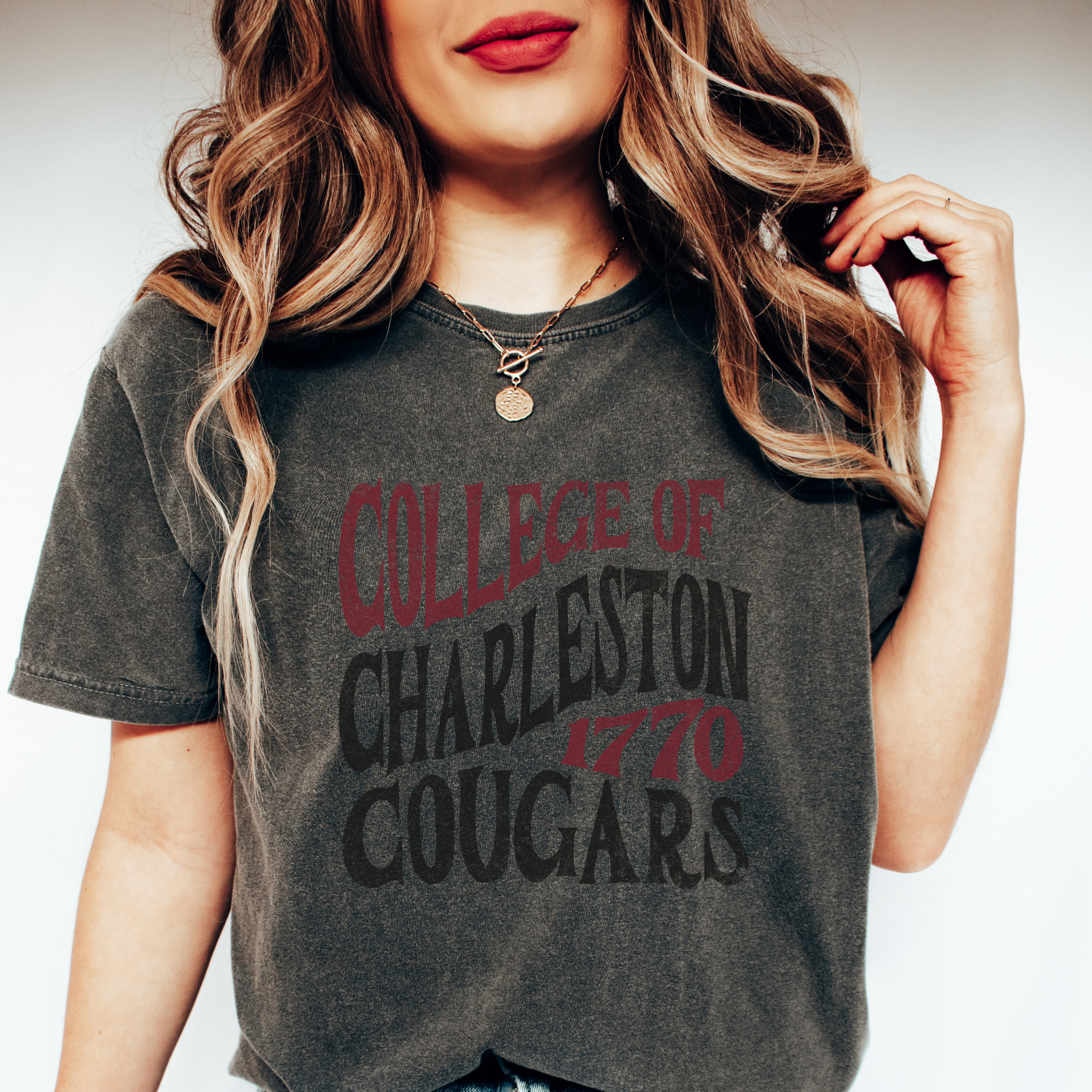 CofC Cougars Tee. College of Charleston T-Shirt