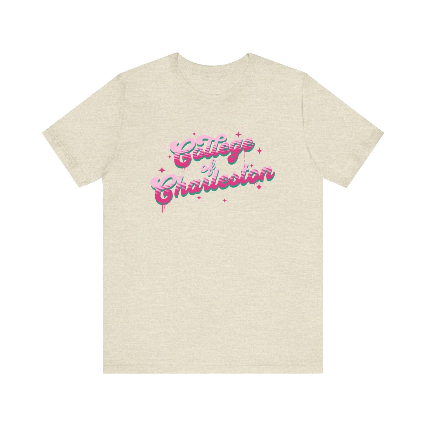 College of Charleston 'Celebration' Tee | C of C Cougars Jersey Short Sleeve T-Shirt | The perfect gift for your favorite Cougar