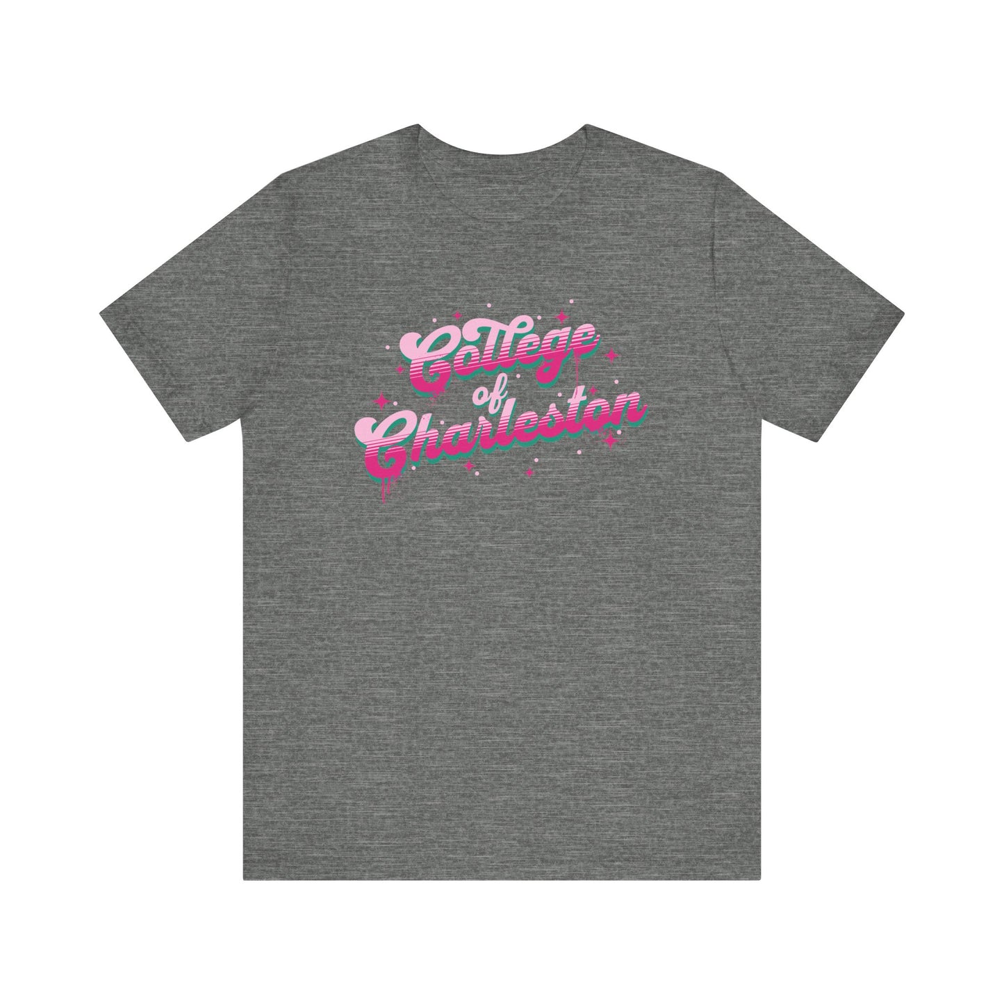 College of Charleston 'Celebration' Tee | C of C Cougars Jersey Short Sleeve T-Shirt | The perfect gift for your favorite Cougar