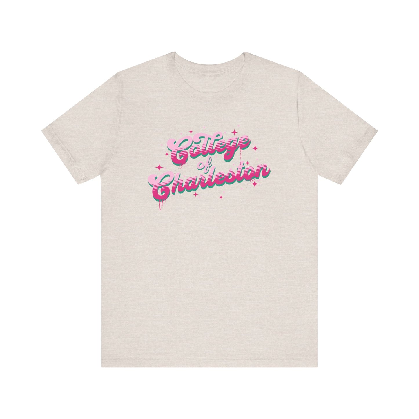 College of Charleston 'Celebration' Tee | C of C Cougars Jersey Short Sleeve T-Shirt | The perfect gift for your favorite Cougar