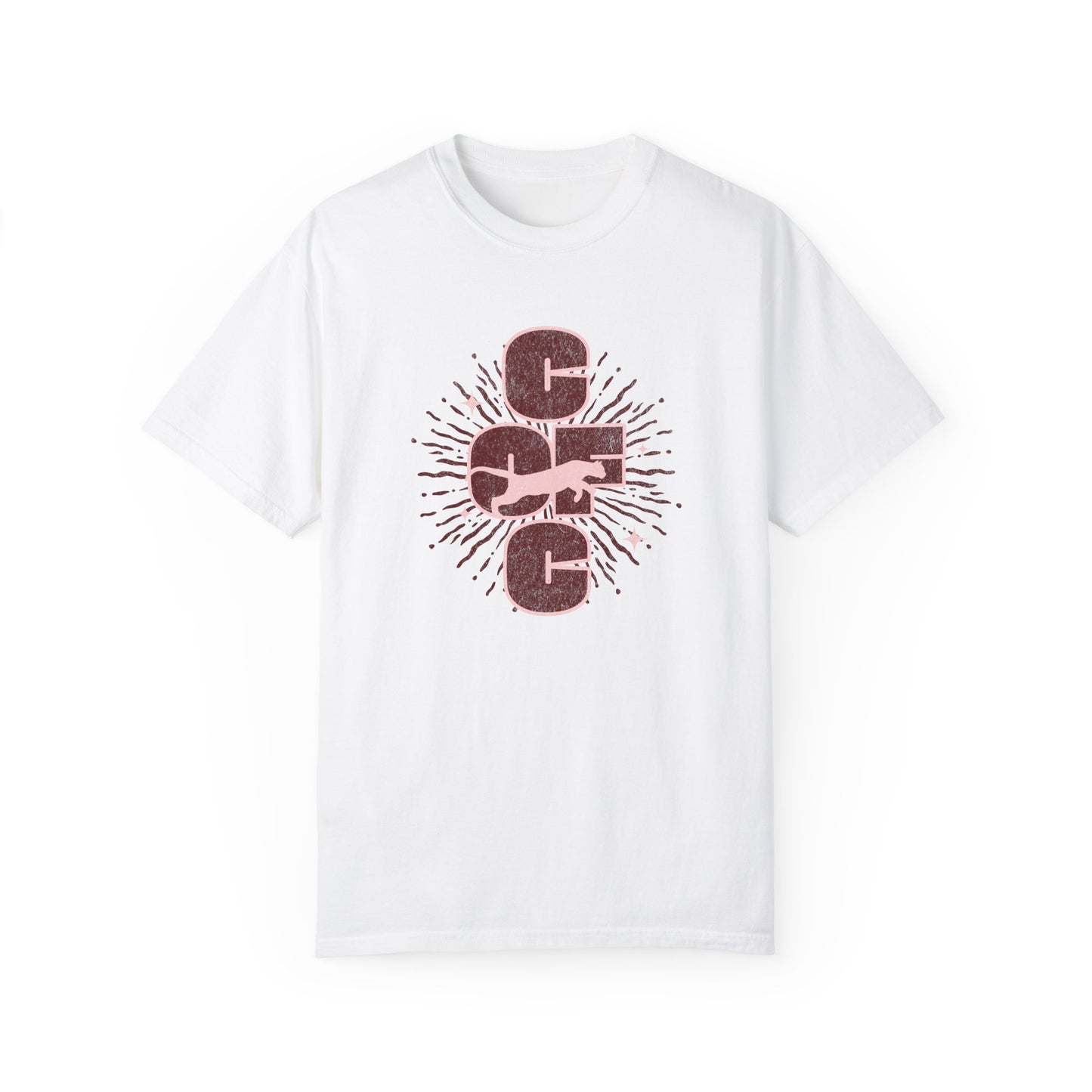 College of Charleston 'Burst of Pride'  Tee | C of C Cougars Garment-Dyed T-shirt | Gameday Apparel for Charleston Athletics and Fans