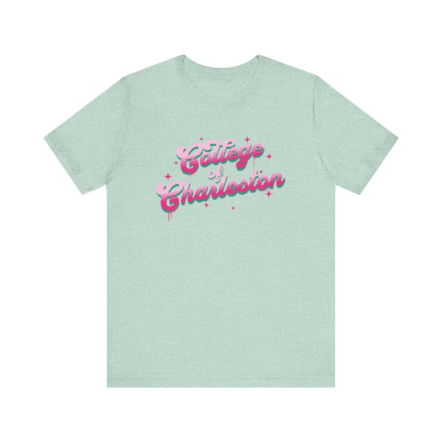 College of Charleston 'Celebration' Tee | C of C Cougars Jersey Short Sleeve T-Shirt | The perfect gift for your favorite Cougar